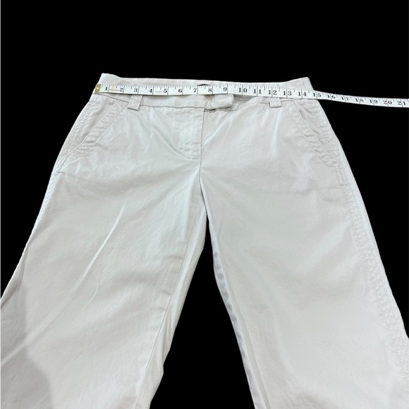 J. Crew Favorite Fit Stretch Khaki Capri Size 0 - Picture 7 of 10